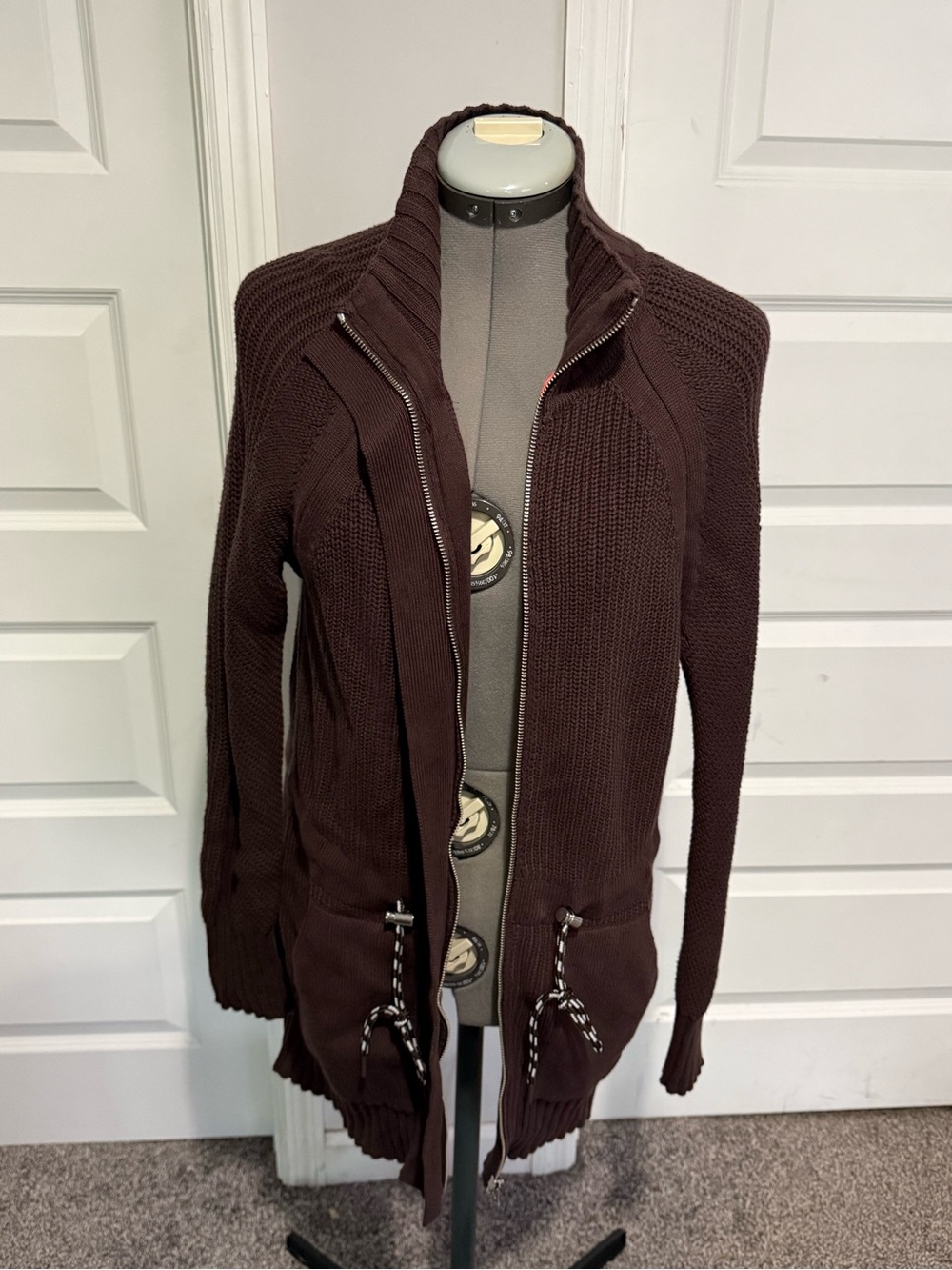 Lou & grey zip up cardigan